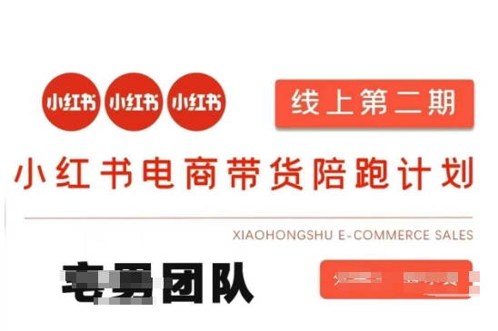 小红书电商带货课2期，月利润20个的小红书电商的有货源，无货源，虚拟产品，付费投流等整套玩法-华创副业项目资源站